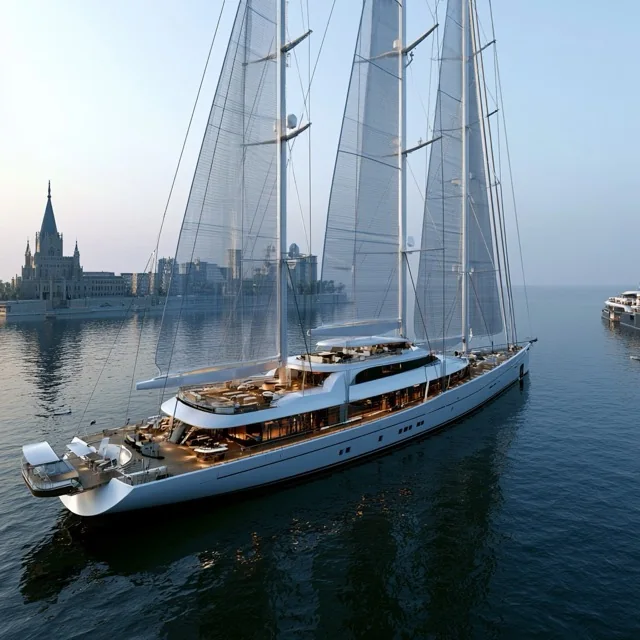 Sailing superyacht